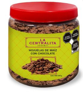 VITROLERO LA CENTRALITA HOJUELAS CON CHOCOLATE 500 GRS 500  GR.
