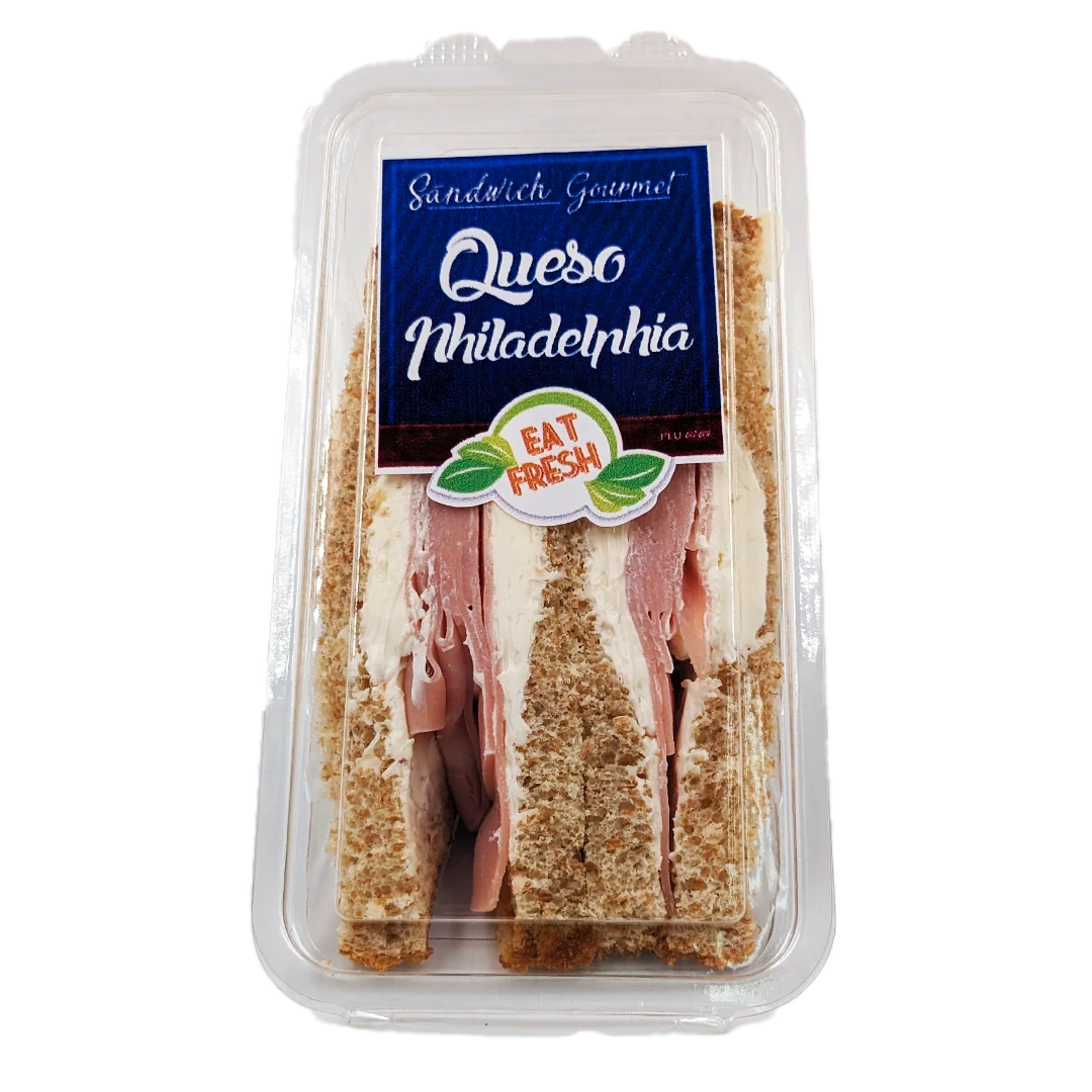 SANDWICH DE QUESO PHILADELPHIA 1  PZA.