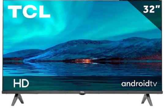 PANTALLA DE 32 PLG HD SMARTV ANDROID TV  TCL 1  PZA.