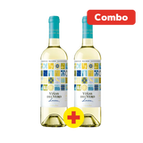 2 X VINO BLANCO VIÑAS DEL VERO LUCES 1  PAQ.
