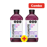 2 X BEBIDA FLASHLYTE UVA 625 ML. 1  PAQ.