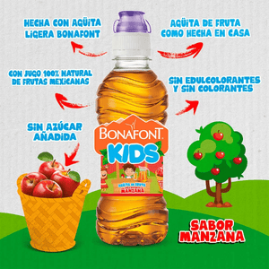 BONAFONT KIDS  MANZANA 300  ML.