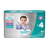 PAÑAL INFANTIL BBTIPS SENSITIVE TALLA 4 40  PZA.