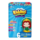 PAÑAL INFANTIL KIDDIES ANTIFUGAS XX GRANDE TALLA 6 40  PZA.