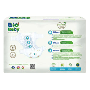 PAÑAL INFANTIL BIO BABY UNISEX T5 XG 40  PZA.