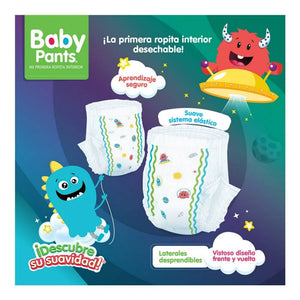 CALZÓN ENTRENADOR BABY PANTS NIÑO TALLA GRANDE 16  PZA.