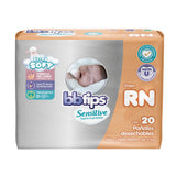 PAÑAL INFANTIL BBTIPS SENSITIVE TALLA RECIÉN NACIDO 20  PZA.