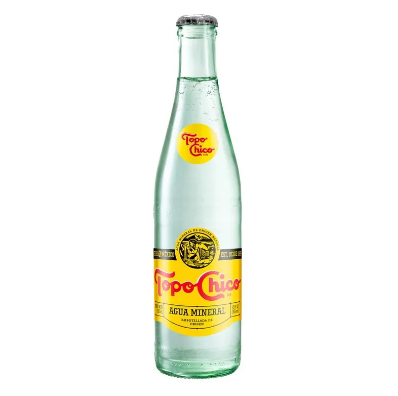AGUA MINERAL TOPO CHICO VIDRIO 355  ML.