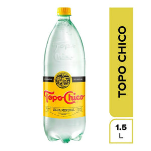 AGUA MINERAL TOPO CHICO PET 1.500  LT.