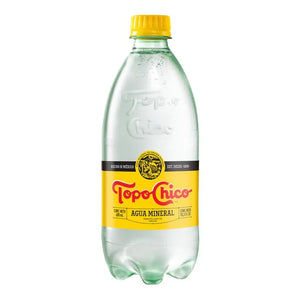 AGUA MINERAL TOPO CHICO PET 600  ML.