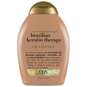 SHAMPOO OGX EVER STRAIGHT BRAZILIAN KERATIN THERAPY 385  ML.