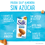 ALIMENTO LIQUIDO DE ALMENDRA SIN AZUCAR SILK 946  ML.