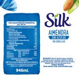 ALIMENTO LIQUIDO DE ALMENDRA SIN AZUCAR SILK 946  ML.