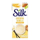 ALIMENTO LIQUIDO DE  ALMENDRA SABOR  VAINILLA SIN ENDULZANTE SILK 946  ML.