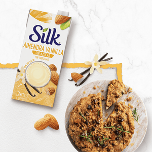 ALIMENTO LIQUIDO DE  ALMENDRA SABOR  VAINILLA SIN ENDULZANTE SILK 946  ML.