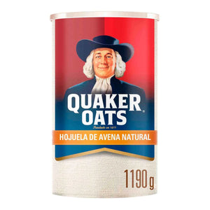 QUAKER OATS HOJUELAS DE AVENA DE GRANO ENTERO 1.19 kg 1.190  KG.