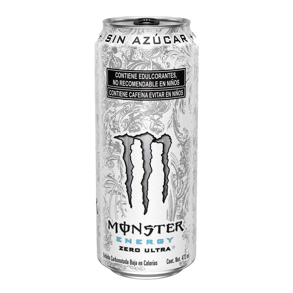 BEBIDA ENERGIZANTE MONSTER ZERO ULTRA 473  ML.