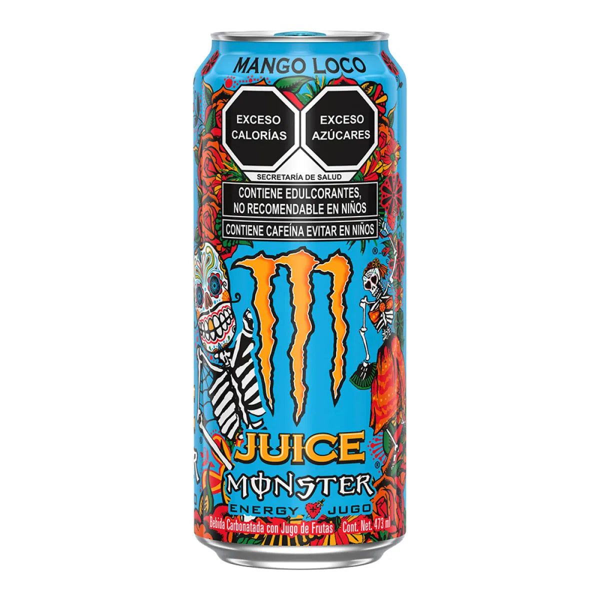 BEBIDA ENERGIZANTE MONSTER MANGO LOCO 473  ML.