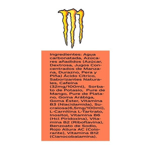 BEBIDA ENERGETIZANTE MONSTER MONARCH 473  ML.
