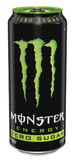 BEBIDA ENERGETIZANTE MONSTER ZERO SUGAR LATA 473  ML.