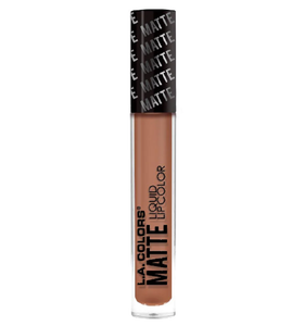 LABIAL L.A. COLORS LIQUIDO MATTE INDELEBLE SULTRY 1  PZA.