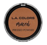 POLVO MINERAL L.A. COLORS  PRESSED TOASTED ALMOND 1  PZA.