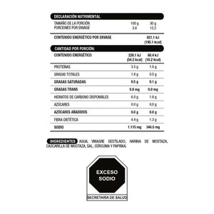 HEINZ MOSTAZA 368 g 368  GR.