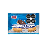 GALLETA SANDWICH CONQUISTADOR COMBINADO DONDE CHAROLA 180  GR.