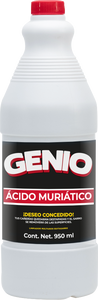 ACIDO MURIATICO GENIO 950  ML.