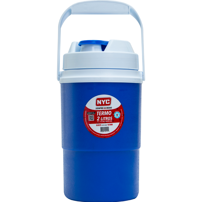 THERMO DE 2  LTS NYC AZUL/ROJO 2  LT.