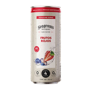 HARD SELTZER SEAGRAMS FRUTOS ROJOS 355  ML.