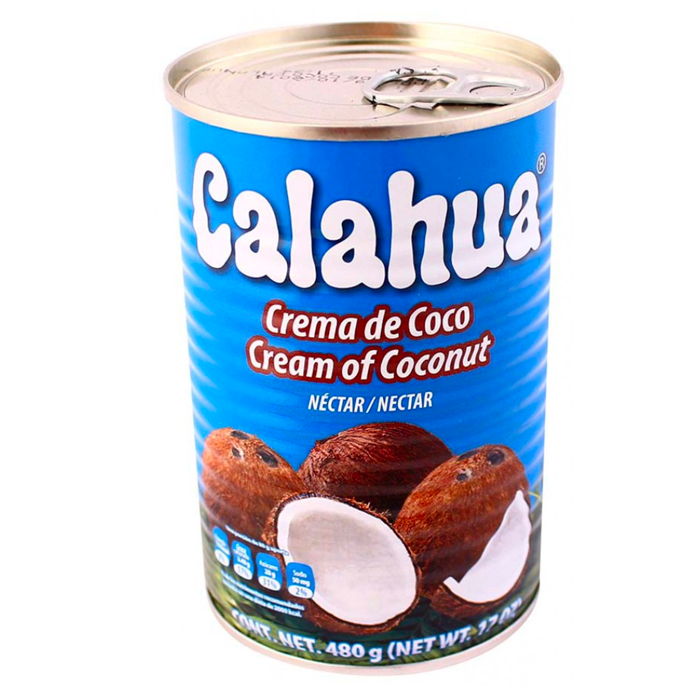CREMA DE COCO CALAHUA LATA DE 480GRS. 480  GR.