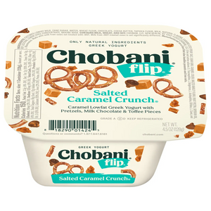 CHOBANI FLIP SALTED CARAMEL CRUNCH 128  GR.