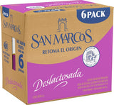 6 PACK LECHE SEMIDESCREMADA DESLACTOSADA SAN MARCOS 6  PZA.