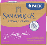 6 PACK LECHE SEMIDESCREMADA DESLACTOSADA SAN MARCOS 6  PZA.