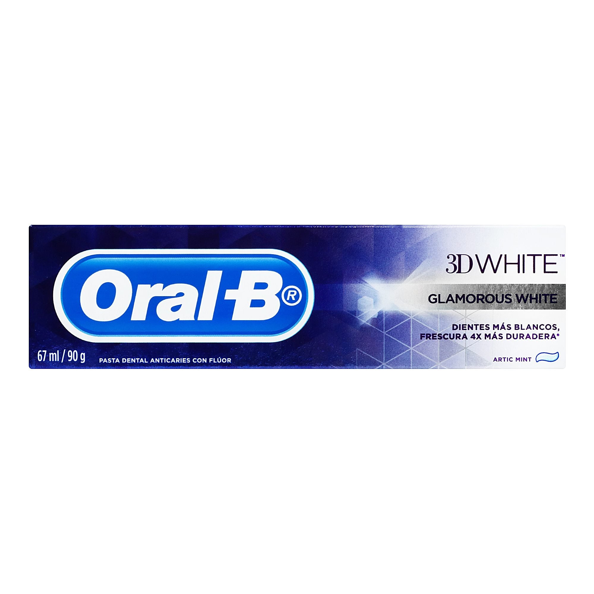 CREMA DENTAL ORAL-B 3D WHITE ARTIC MINT ANTICARIES 66  ML.