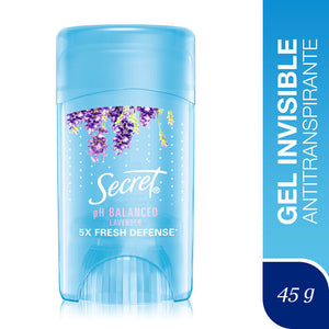 DESODORANTE BARRA SECRET ANTITRANSPIRANTE PH BALANCED 45  GR.
