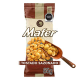 CACAHUATE MAFER TOSTADO SAZONADO 65  GR.