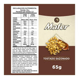 CACAHUATE MAFER TOSTADO SAZONADO 65  GR.