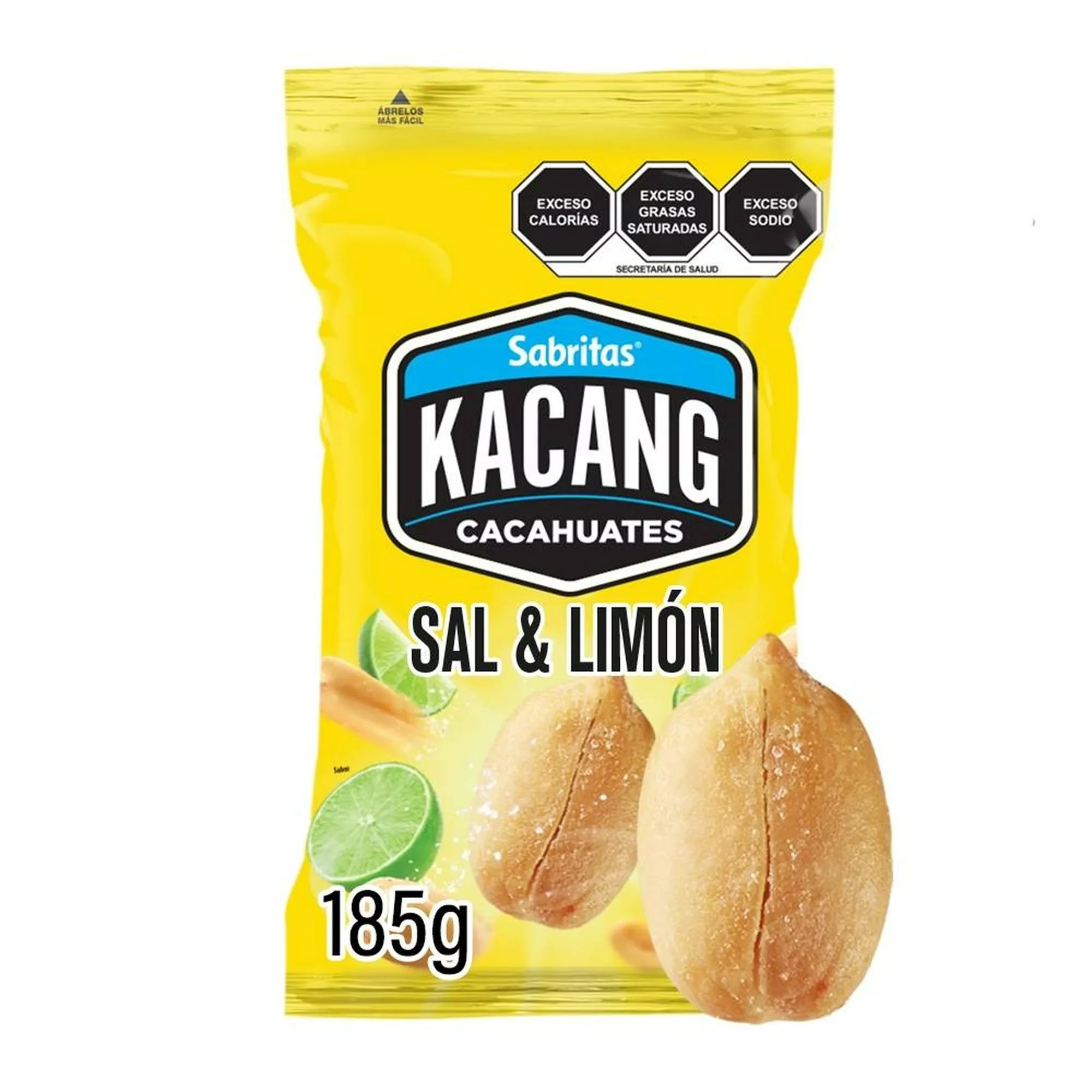 CACAHUATE KACANG SAL Y LIMON 185  GR.
