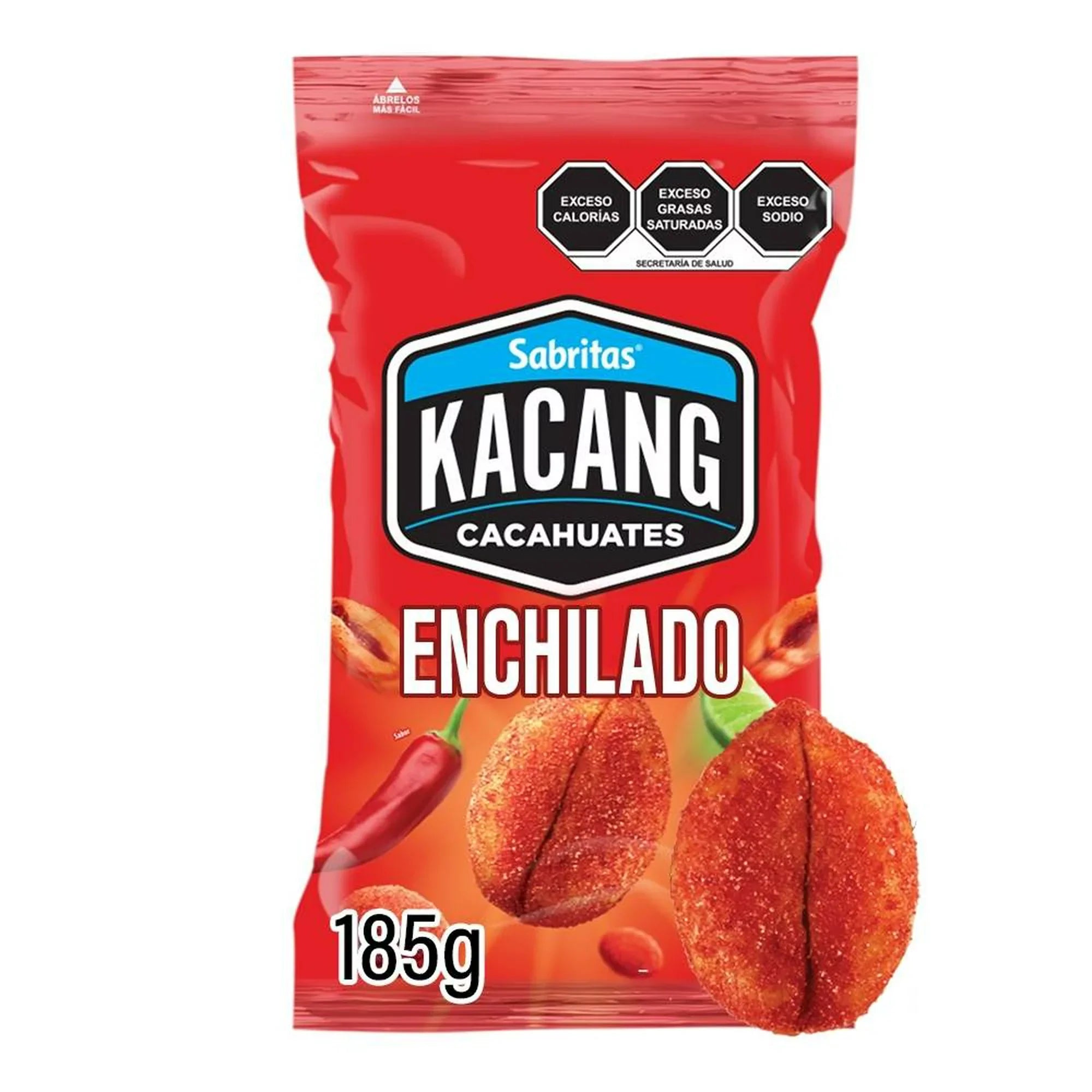 CACAHUATE KACANG ENCHILADO 185  GR.