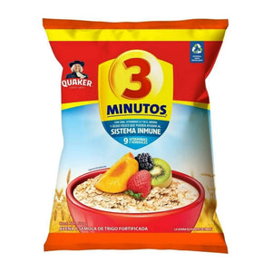 AVENA 3 MINUTOS QUAKER BOLSA 610  GR.