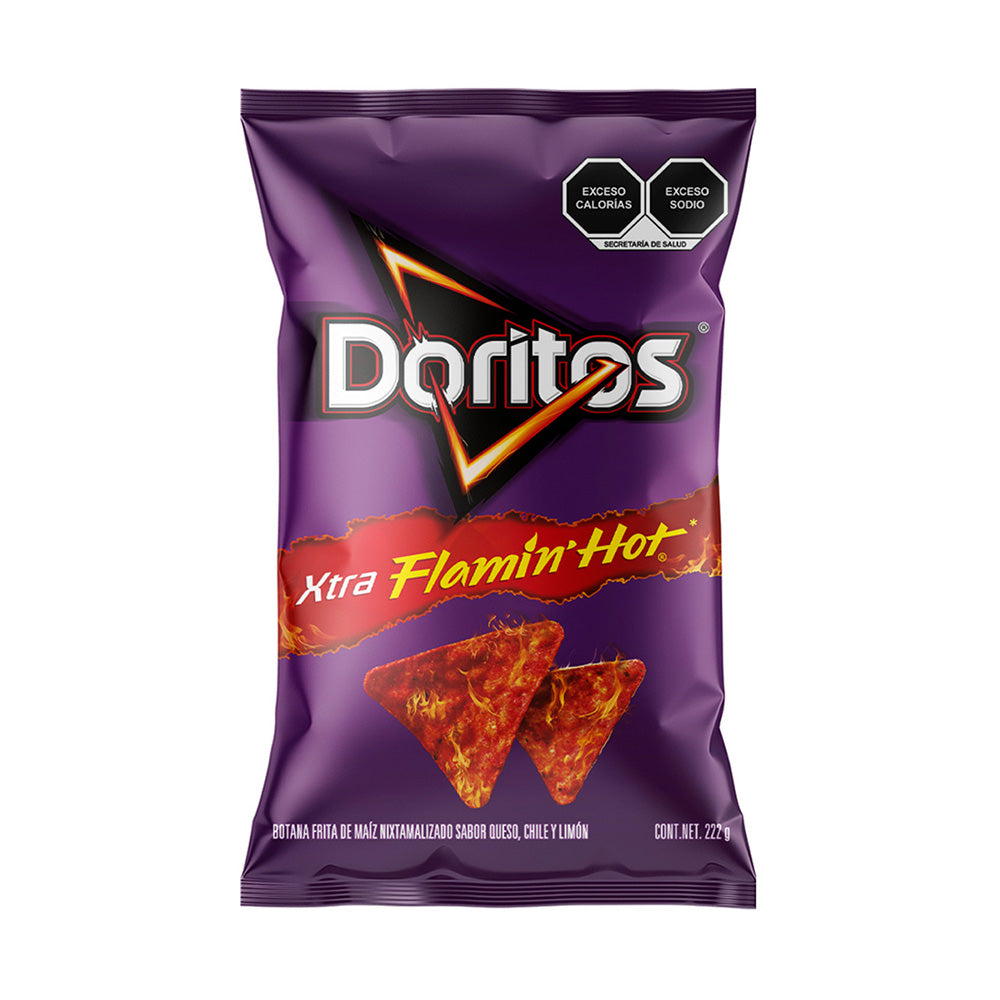DORITOS FLAMIN HOT INO 222  GR.