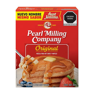 PEARL MILLING COMPANY AUNT JEMIMA HARINA PREPARADA PARA HOT CAKES ORIGINAL 800 G 800  GR.