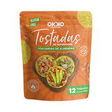 TOSTADAS DE HARINA DE ALMENDRA OKKO BOLSA 156  GR.