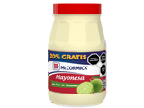 MAYONESA CON JUGO DE LIMONES MCCORMICK BONUS FRASCO 228  GR.