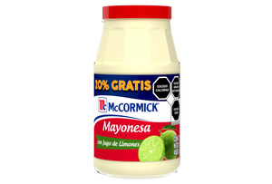 MAYONESA CON JUGO DE LIMONES MCCORMICK BONUS FRASCO 468  GR.