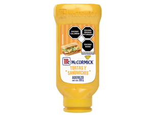 ADEREZO DE MAYONESA TORTAS Y SANDWICHES MCCORMICK SQUEEZE 305  GR.