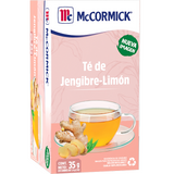 TÉ DE JENGIBRE-LIMÓN MCCORMICK 35  GR.