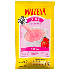 MAIZENA SABOR FRESA SOBRE 47  GR.